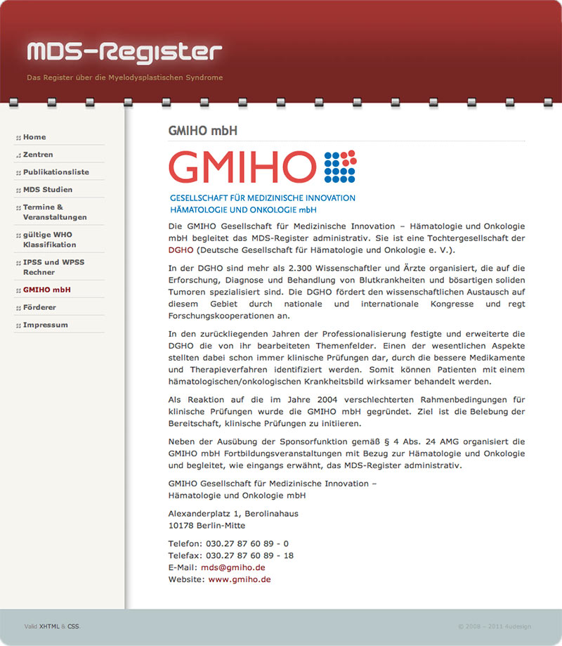 MDS-Register